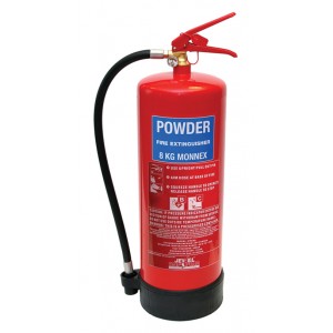 8Kg Monnex Specialist Powder Extinguisher - 8MX